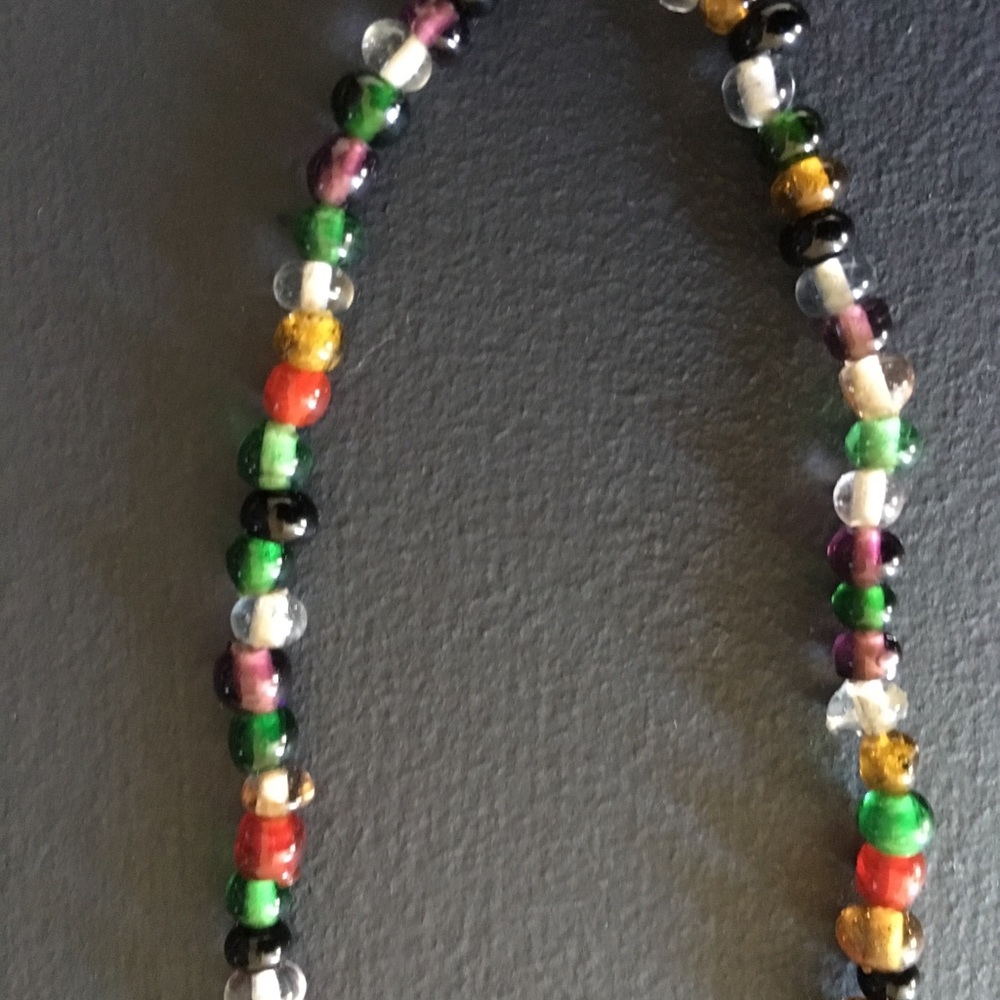 Italian Glass bead necklace